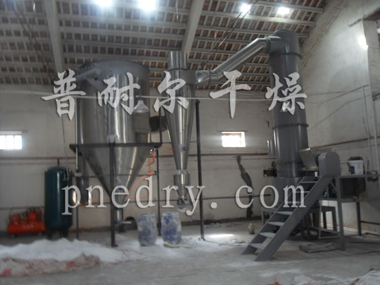 二氧化硅闪蒸干燥机生产现场